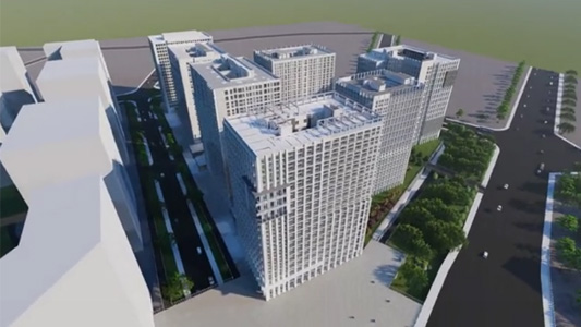 河北某地產(chǎn)項目BIM設(shè)計建模、全景漫游、模型渲染